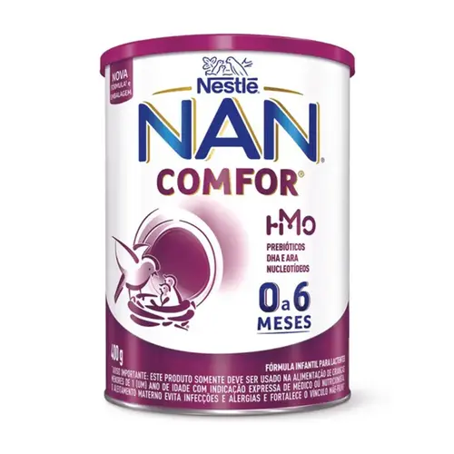 Fórmula Infantil NAN Comfor 1 400g - 0 a 6 Meses - Nestlé