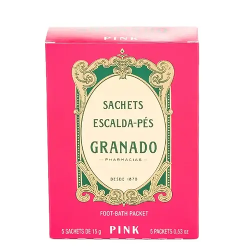 Escalda Pés Granado Pink Sachê 15g com 5 Sachês