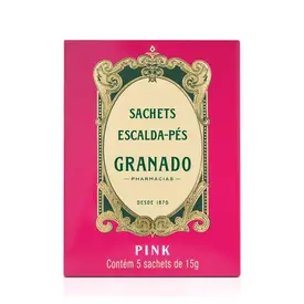 Escalda Pés Granado Pink Sachê 15g com 5 Sachês