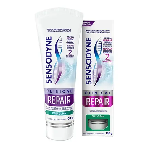Creme Dental Sensodyne Clinical Repair Dentes Sensíveis 100g