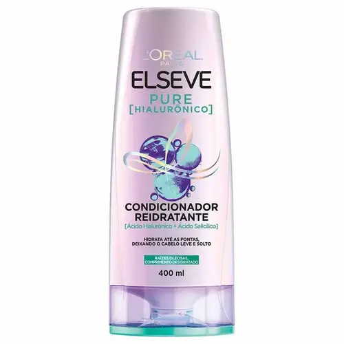 Condicionador Elseve Pure Hialurônico 400ml - L'Oréal Paris