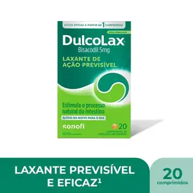 Dulcolax 5mg 20 Comprimidos - Sanofi