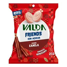 Pastilha Valda Friends - Sabor Canela - Sem Açúcar 25g