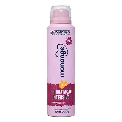 Desodorante Monange Hidratação Intensiva Aerosol Feminino 150ml