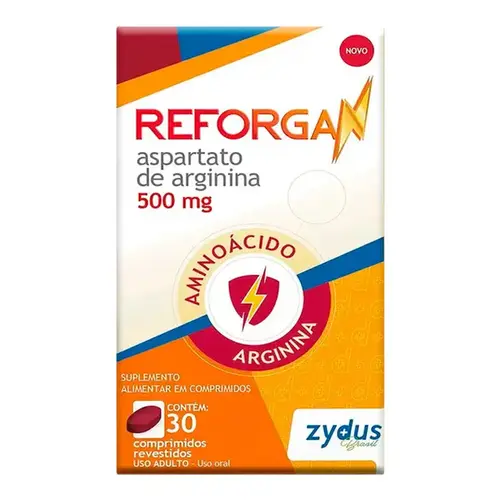 Suplemento Alimentar Reforgan 500mg 30 Comprimidos