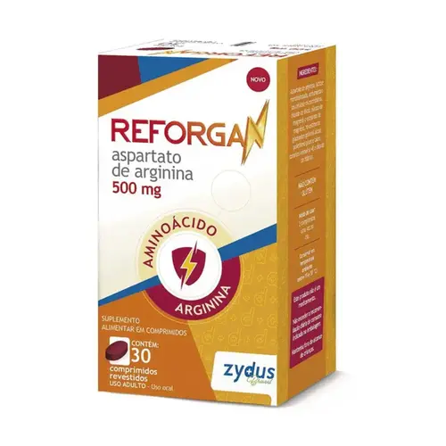Suplemento Alimentar Reforgan 500mg 30 Comprimidos