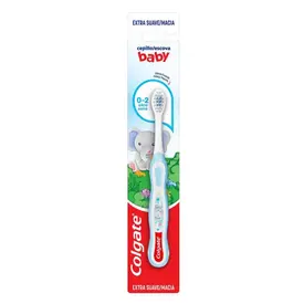 Escova de Dente Infantil Colgate Bebê My First Extra Macia 1 Unidade