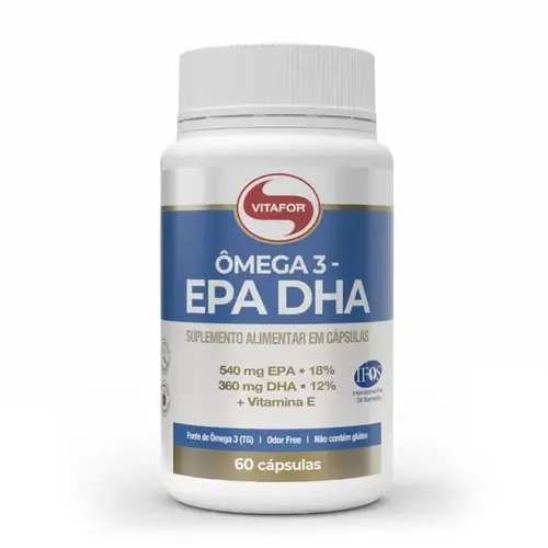 Omega 3 EPA DHA 60 Cápsulas - Vitafor