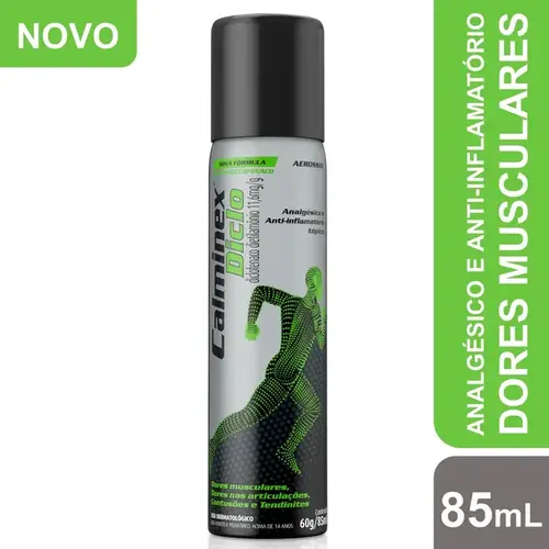 Calminex Diclo 11,6mg - Aerossol com 85ml