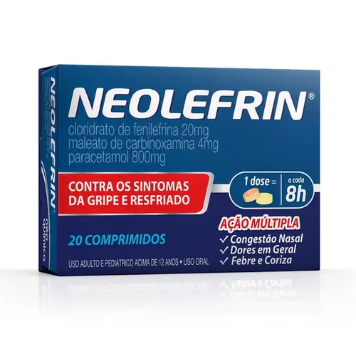 Neolefrin 20 Comprimidos