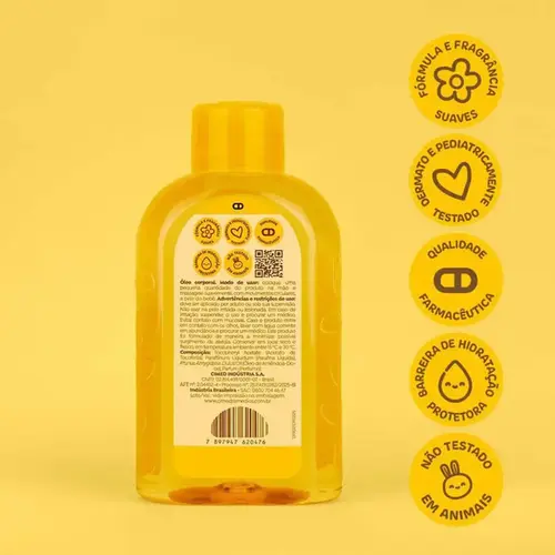 Óleo Corporal Infantil João e Maria 200ml