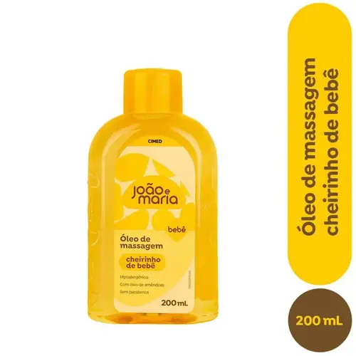 Óleo Corporal Infantil João e Maria 200ml