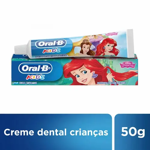Creme Dental Infantil Oral B Kids Princesas 50g