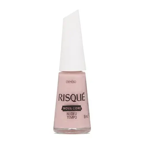 Esmalte Nude Risqué Nudeu Tempo Cremoso 8ml