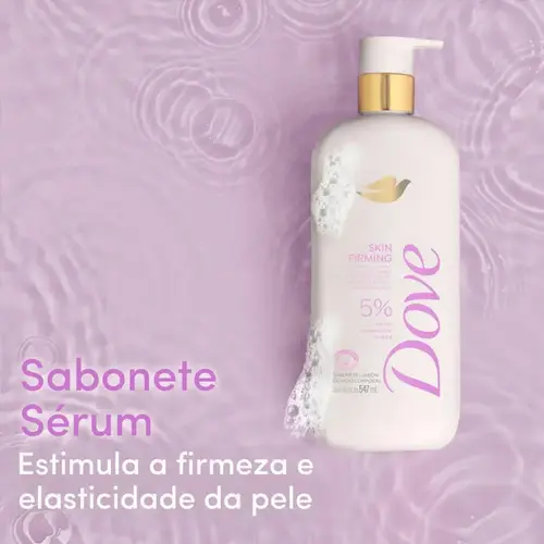 Sabonete Líquido Corporal Dove Skin Firming com Pump 547ml