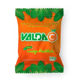 Pastilhas Valda C - Sabor Laranja Mentolada 24g