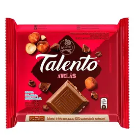 Chocolate Garoto Talento Avelã 85g