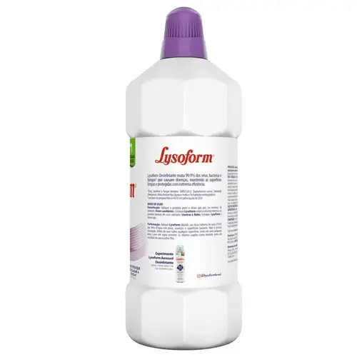 Desinfetante Lysoform Lavanda 1 Litro