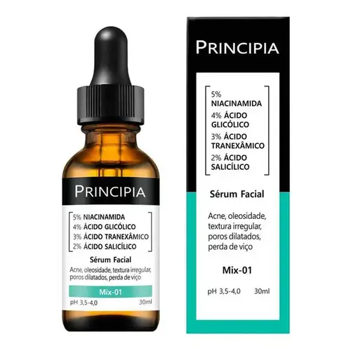 Kit Trio Principia Antiacne NC-10 + MIX-01 + AM-10