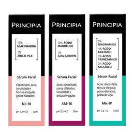 Kit Trio Principia Antiacne NC-10 + MIX-01 + AM-10