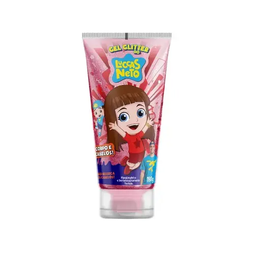 Gel para Cabelo Glitter Luccas Neto 180g
