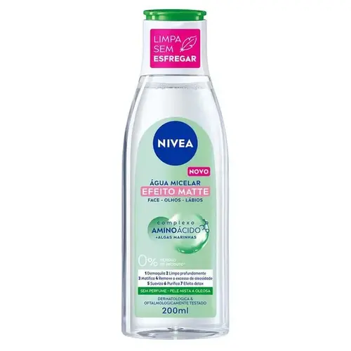 Água Micelar NIVEA MicellAir Efeito Matte