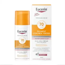 Protetor Solar Facial Eucerin Sun Pigment Control Claro FPS 70 50ml