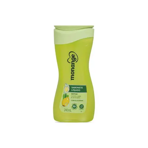 Sabonete Líquido Monange Detox 240ml