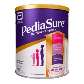 Suplemento Alimentar Infantil Pediasure Morango +1 Ano 400g