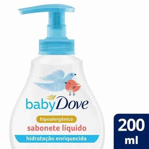 Sabonete Líquido Infantil Dove Baby Hidratação Enriquecida 200ml
