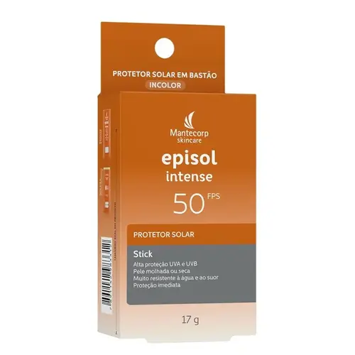 Protetor Solar Facial Episol Intense Stick FPS50 17g