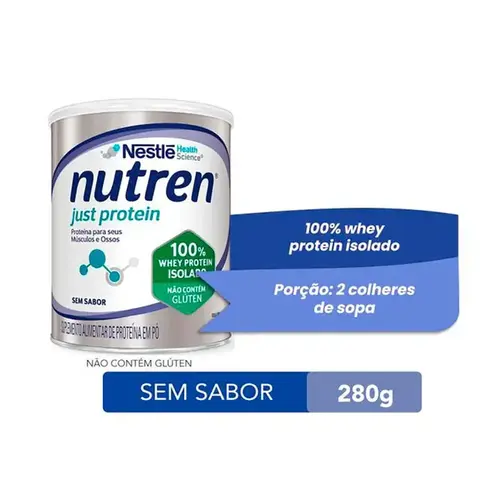 Suplemento Alimentar Nutren Just Protein Sem Sabor 280g