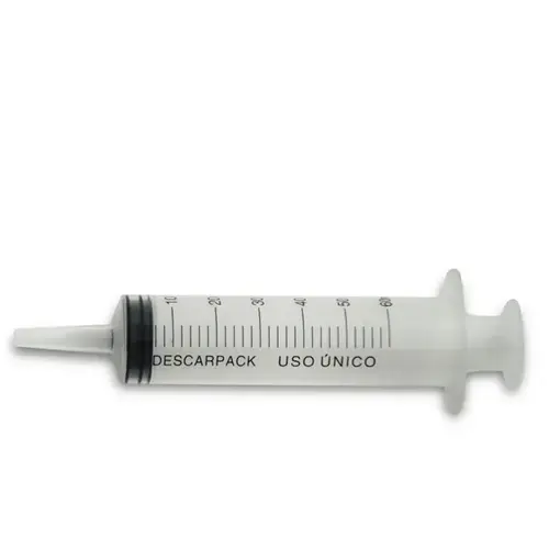Seringa Descarpack 60ml Bico Catéter - 1 Unidade