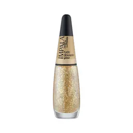 Esmalte Impala A Cor da Moda Glitter Tudo Dourado 7,5ml