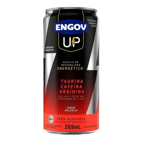 Energético Engov Up - Sabor Melancia - Lata 269ml