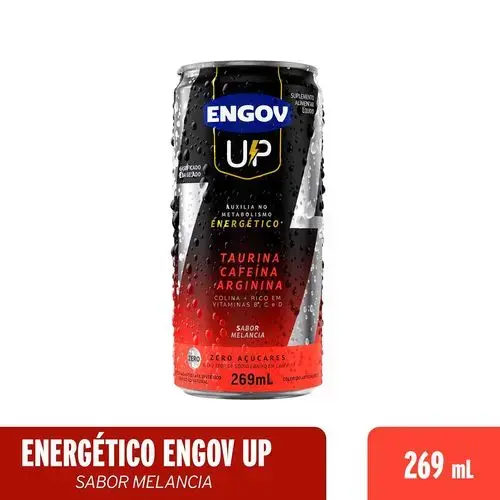 Energético Engov Up - Sabor Melancia - Lata 269ml