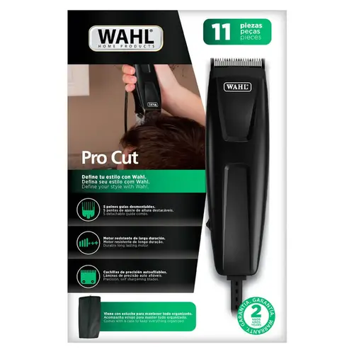 Maquina de Cortar Cabelo Wahl Pro Cut 127V Preta
