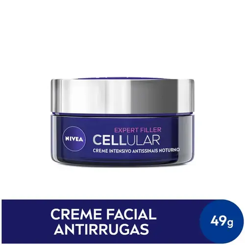 Creme Facial Nivea Cellular Antissinais Noturno 51g