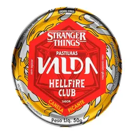 Pastilha Valda Stranger Things Canela Picante 50g