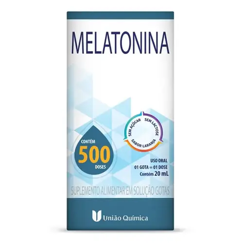 Melatonina União Química Solução Gotas 20ml