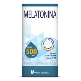 Melatonina União Química Solução Gotas 20ml