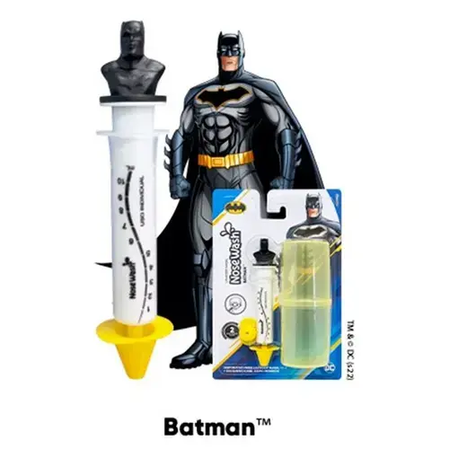 Seringa para Lavagem Nasal Infantil Nosewash Heróis Batman 10ml