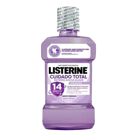Enxaguante Bucal Listerine Cuidado Total Menta Fresca Zero Álcool 250ml
