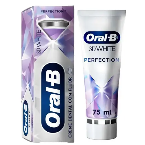 Creme Dental Oral B 3D White Perfection Crystal Mint 102g