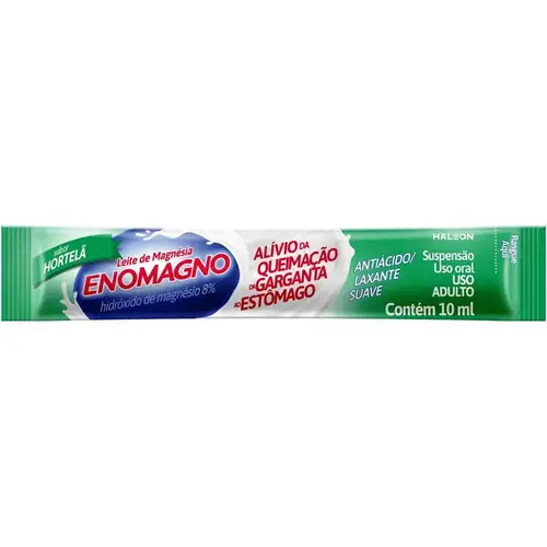 Leite de Magnésia Eno Sachê Hortelã 10ml