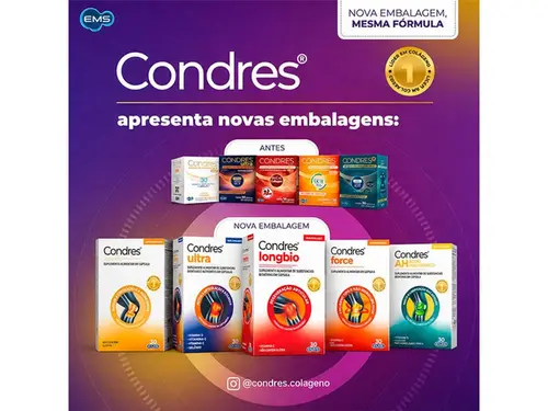 Suplemento Alimentar Condres Force 80mg 30 Comprimidos