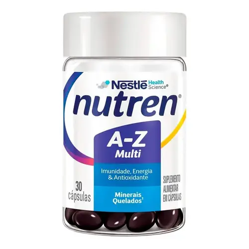 Suplemento Alimentar Nutren A-Z Multivitamínico 30 Cápsulas