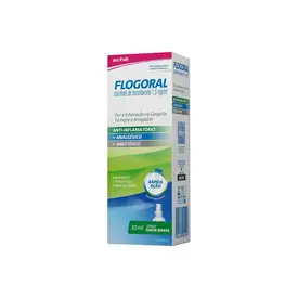 Spray para Garganta Flogoral Sabor Menta 30ml