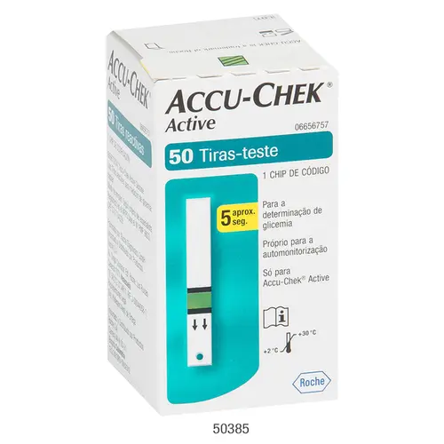 Tiras de Glicemia Accu-Chek Active 50 Unidades