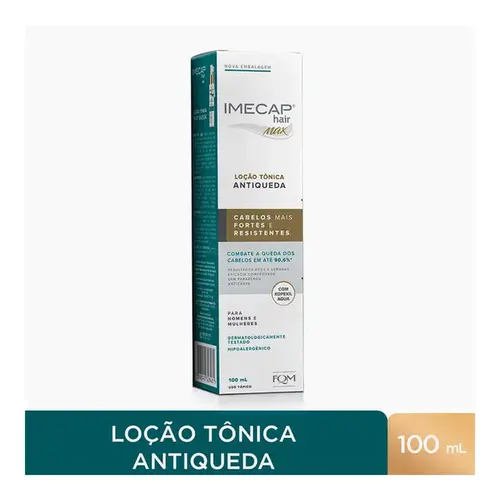 Loção Tônica Capilar Antiqueda Imecap Hair Max 100ml